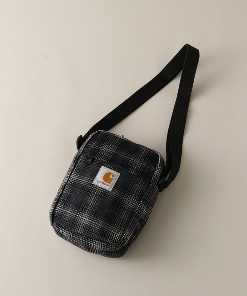JOURNAL STANDARD relume(ジャーナルスタンダード レリューム)の「【CARHARTT WIP / カーハート ダブリューアイピー】 FLINT SHOULDER POUCH(ショルダーバッグ・メンズ・グリーン/パープル系その他/ブラック系その他/ブラウン系その他・FREE)」の2枚目の写真