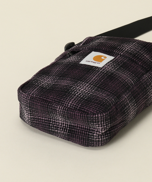 JOURNAL STANDARD relume(ジャーナルスタンダード レリューム)の「【CARHARTT WIP / カーハート ダブリューアイピー】 FLINT SHOULDER POUCH(ショルダーバッグ・メンズ・グリーン/パープル系その他/ブラック系その他/ブラウン系その他・FREE)」の12枚目の写真