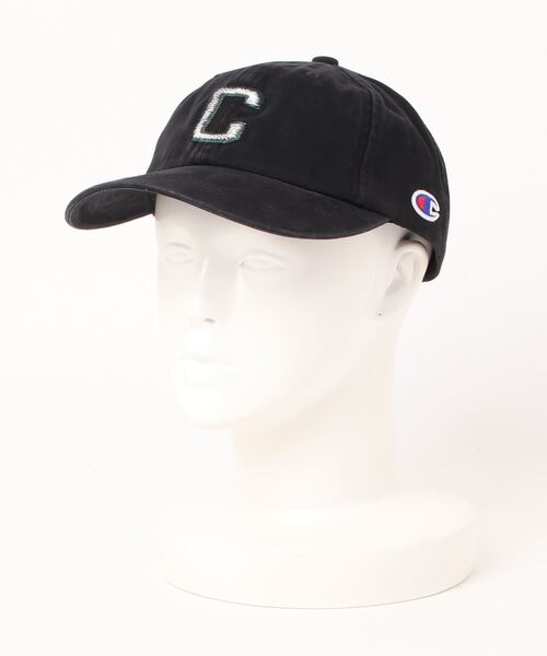 Champion（チャンピオン）の「Champion/チャンピオン　ウォッシュツイルマッシュキャップ（キャップ・レディース・ネイビー/グリーン/アイボリー/ブラック・57~59cm）」の3枚目の写真