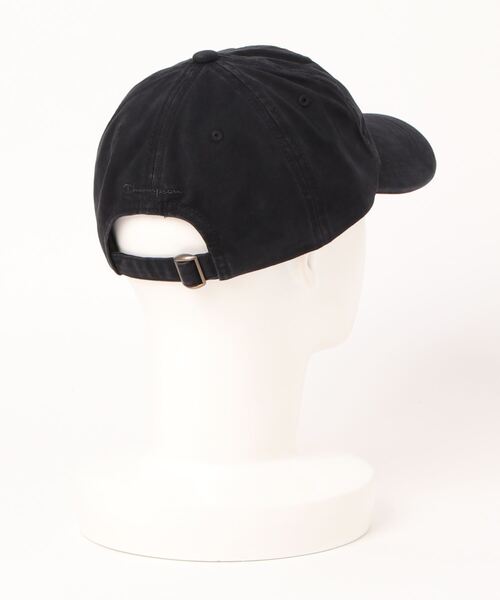 Champion（チャンピオン）の「Champion/チャンピオン　ウォッシュツイルマッシュキャップ（キャップ・レディース・ネイビー/グリーン/アイボリー/ブラック・57~59cm）」の5枚目の写真