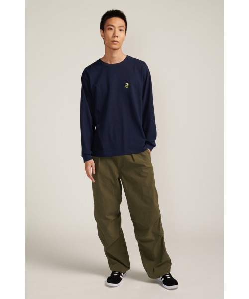 Not So Ape（ノットソーエイプ）の「The Great Unkown LS Tee（Tシャツ/カットソー・メンズ・グリーン/ネイビー/オフホワイト・MEDIUM/X-LARGE/LARGE）」の11枚目の写真