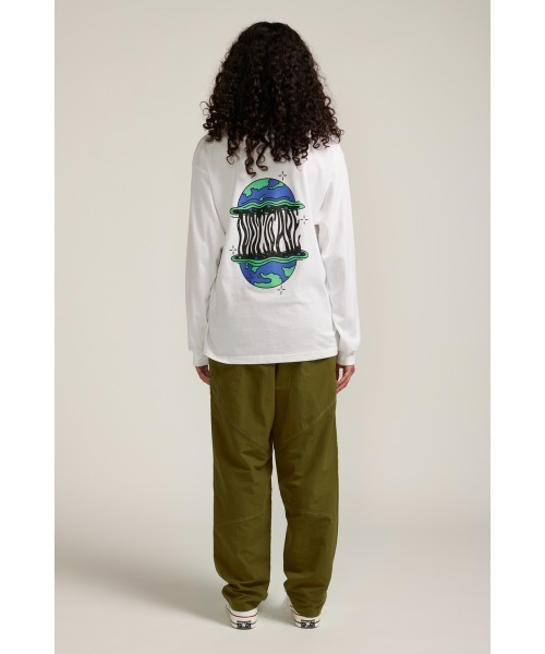 Not So Ape（ノットソーエイプ）の「The Great Unkown LS Tee（Tシャツ/カットソー・メンズ・グリーン/ネイビー/オフホワイト・MEDIUM/X-LARGE/LARGE）」の6枚目の写真