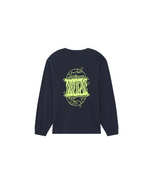 Not So Ape（ノットソーエイプ）の「The Great Unkown LS Tee（Tシャツ/カットソー・メンズ・グリーン/ネイビー/オフホワイト・MEDIUM/X-LARGE/LARGE）」の19枚目の写真