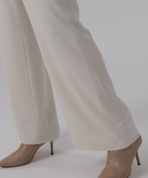 Chaos（カオス）の「Chaos(カオス)/シーブストフレアパンツ（スラックス・レディース・アイボリー/ピンク系その他・36inch/38inch）」の18枚目の写真