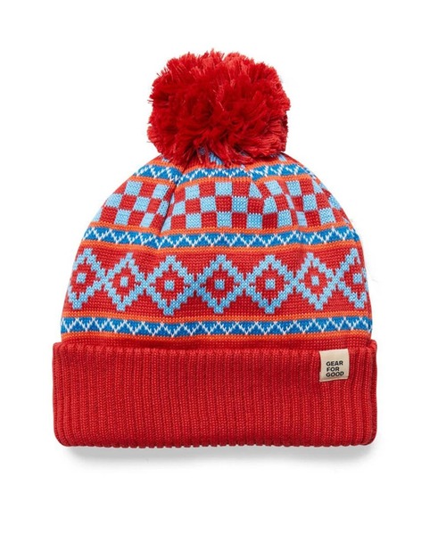 go slow caravan（ゴースローキャラバン）の「cotopaxi/コトパクシ　CUMBRE BEANIE（ニットキャップ/ビーニー・メンズ・チャコールグレー/オレンジ/グリーン系その他・FREE）」の3枚目の写真