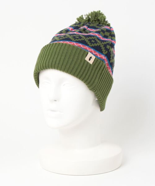 go slow caravan（ゴースローキャラバン）の「cotopaxi/コトパクシ　CUMBRE BEANIE（ニットキャップ/ビーニー・メンズ・チャコールグレー/オレンジ/グリーン系その他・FREE）」の10枚目の写真