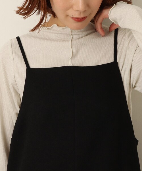 Cutie Blonde(キューティーブロンド)の「◆【自分好みの丈感に】バックリボン キャミワンピース(ワンピース・レディース・ブラック/ナチュラル・01/03/02)」の22枚目の写真