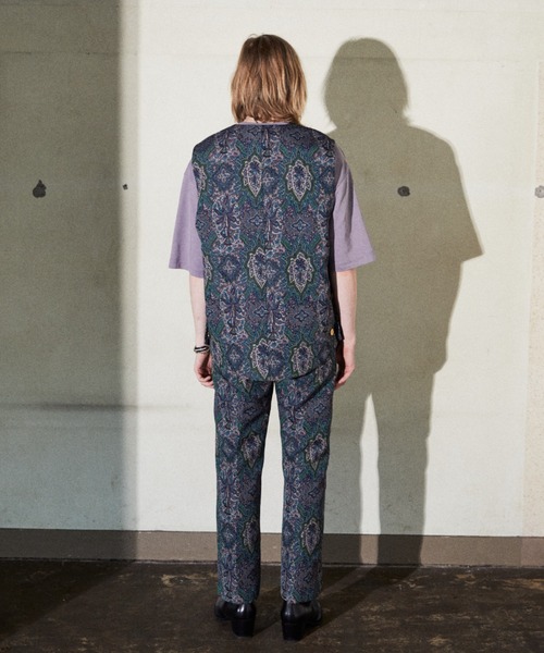 TAUPE（トープ）の「TAUPE/トープ/Paisley Pleats Trousers（その他パンツ・メンズ・パープル/イエロー・1/2）」の20枚目の写真