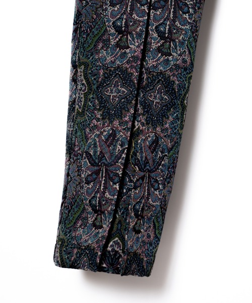 TAUPE（トープ）の「TAUPE/トープ/Paisley Pleats Trousers（その他パンツ・メンズ・パープル/イエロー・1/2）」の11枚目の写真