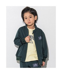 WASK（ワスク）の「WASK/ロゴリブインレイストレッチスイングトップ (100~160cm)（ノーカラージャケット・キッズ）」