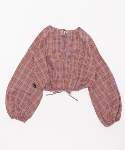 Afends(アフェンズ)の「LS SHIRT/AFENDS(アフェンズ )長袖シャツ(シャツ/ブラウス・レディース・プラム・SMALL/X-SMALL)」の2枚目の写真