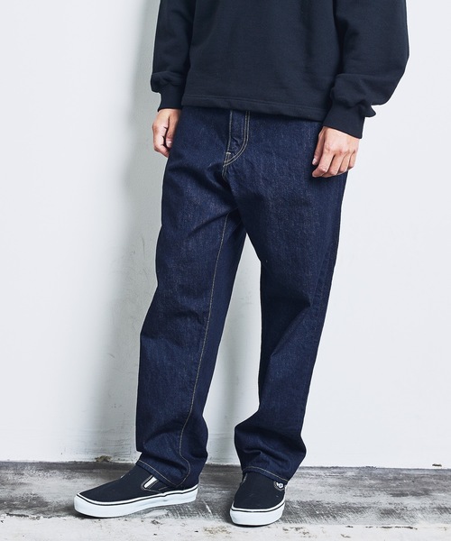 Magine（マージン）の「12oz CRUNCH DENIM STRIGHT 5PKT PANTS