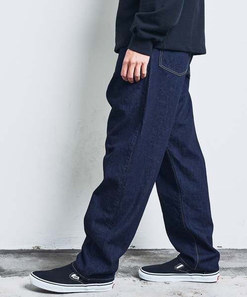 Magine（マージン）の「12oz CRUNCH DENIM STRIGHT 5PKT PANTS