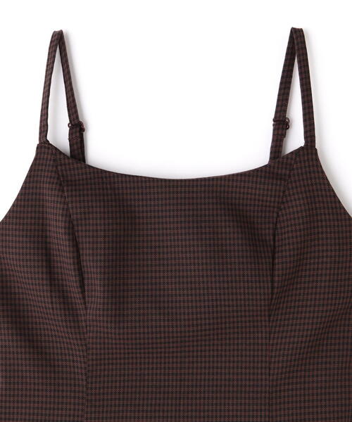 FREE'S MART（フリーズマート）の「◆Aラインミニキャミワンピース（ワンピース・レディース・ホワイト系その他/ブラウン系その他/ブラック・MEDIUM/SMALL）」の13枚目の写真