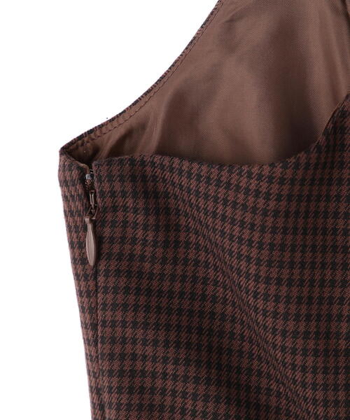 FREE'S MART（フリーズマート）の「◆Aラインミニキャミワンピース（ワンピース・レディース・ホワイト系その他/ブラウン系その他/ブラック・MEDIUM/SMALL）」の16枚目の写真