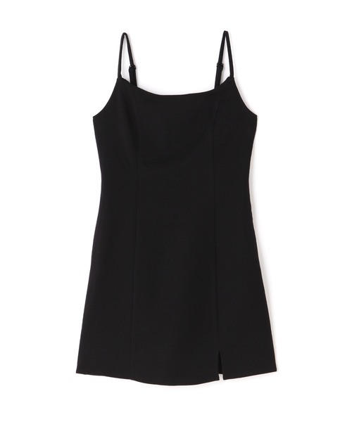 FREE'S MART（フリーズマート）の「◆Aラインミニキャミワンピース（ワンピース・レディース・ホワイト系その他/ブラウン系その他/ブラック・MEDIUM/SMALL）」の2枚目の写真