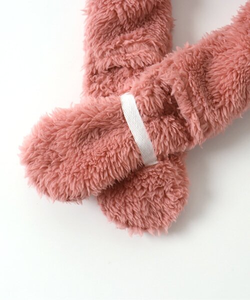 BREEZE(ブリーズ)の「【親子で使える】ぽかぽかネック温熱シートカバー(温熱シート付き)(マフラー・キッズ・ピンク/エメラルド/キャメル・FREE)」の19枚目の写真