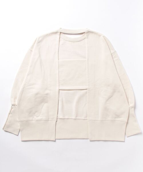 e-zakkamania stores(イーザッカマニアストアーズ)の「バックオープン プルオーバー(Tシャツ/カットソー・レディース・ブラック/アイボリー・フリー)」の9枚目の写真