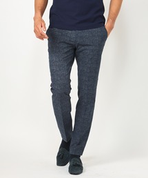 【ACTIVE TAILOR】COOL DOTSメランジプリントスラックス<セットアップ対応>
