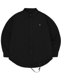 『OY/オーワイ』CURVE LINE ZIPPER SHIRTS/カーブラインジップ シャツ