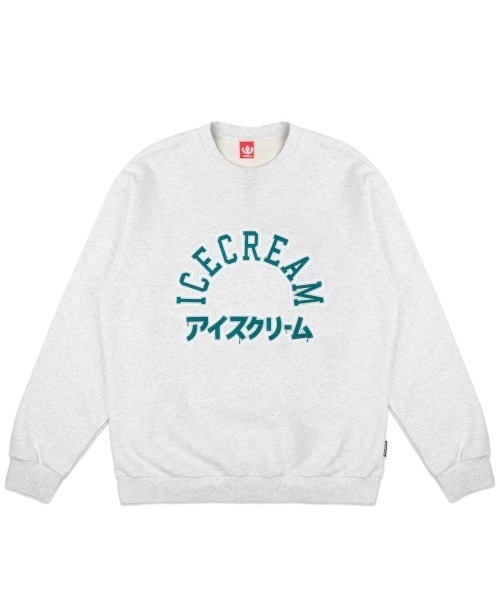 ICECREAM（アイスクリーム）の「UNIVERSITY CREWNECK SWEATSHIRT（スウェット）」 WEAR