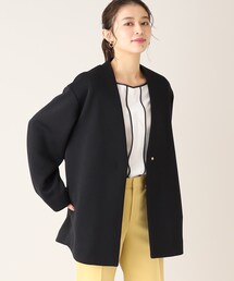 【軽く羽織れる!】ダンボールジャージ ショートジャケット