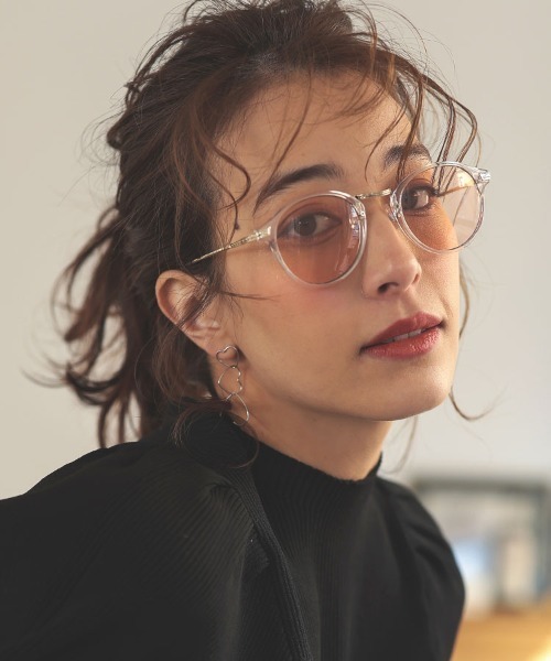 DONOBAN（ドノバン）の「【UVカット率 99％以上】サングラス（サングラス・レディース・クリア/ブラック系その他/ブラック系その他2/ブラック系その他4/ブラック系その他3/グリーン系その他/ブラウン系その他/ピンク/オレンジ・ONESIZE）」の9枚目の写真