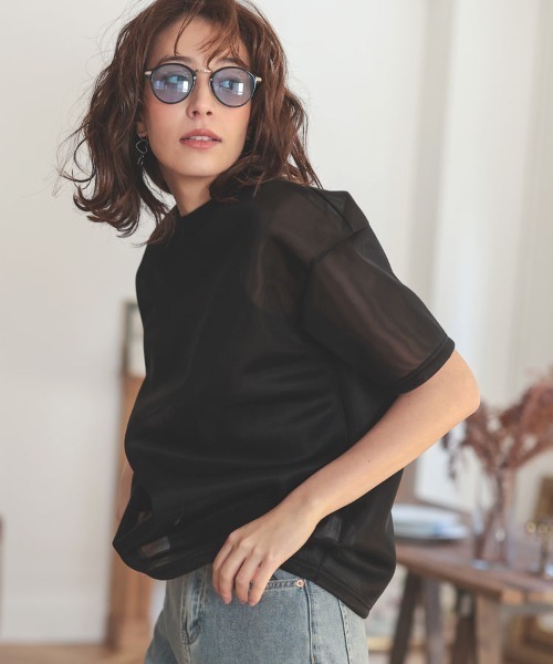 DONOBAN（ドノバン）の「【UVカット率 99％以上】サングラス（サングラス・レディース・クリア/ブラック系その他/ブラック系その他2/ブラック系その他4/ブラック系その他3/グリーン系その他/ブラウン系その他/ピンク/オレンジ・ONESIZE）」の10枚目の写真