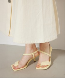 rienda | デザインヒールトングサンダル(サンダル)