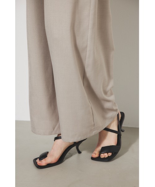 rienda（リエンダ）の「デザインヒールトングサンダル（サンダル・レディース・ライトパープル/ホワイト/ライトイエロー/ブラック・SMALL/MEDIUM/LARGE）」の15枚目の写真