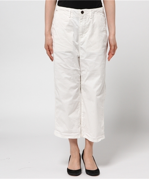 CIAOPANIC（チャオパニック）の「【Ciaopanic】　ワイド太チノパンツ（その他パンツ・レディース・ホワイト/ベージュ/ネイビー・FREE）」の4枚目の写真