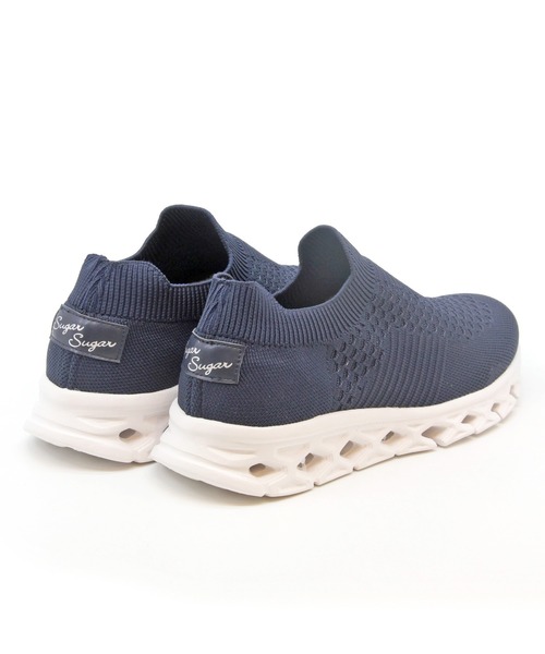 Sugar Sugar（シュガーシュガー）の「【SUGAR SUGAR シュガーシュガー】軽量メッシュスニーカー 950（スニーカー・レディース・ブラック/ネイビー/グレー/ピンク・24.5cm/23.0cm/24.0cm/22.5cm/23.5cm）」の10枚目の写真