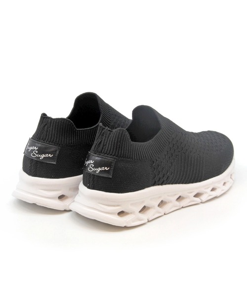 Sugar Sugar（シュガーシュガー）の「【SUGAR SUGAR シュガーシュガー】軽量メッシュスニーカー 950（スニーカー・レディース・ブラック/ネイビー/グレー/ピンク・24.5cm/23.0cm/24.0cm/22.5cm/23.5cm）」の6枚目の写真