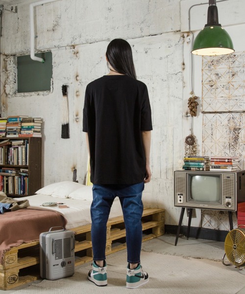 STOF(ストフ)の「STOF/ストフ/Half Turn Skinny Pants(BLUE)(デニムパンツ・メンズ・ブルー・MEDIUM/SMALL)」の7枚目の写真