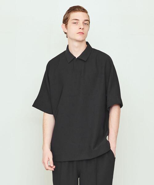 【美品】UNITED ARROWS ダイスケオバナ スタンドシャツ ブラック M 美品】UNITED ARROWS ダイスケオバナ スタンドシャツ ブラック M