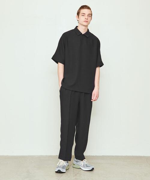美品】UA & SONS DAISUKE OBANAブラック ポロシャツ UNITED ARROWS