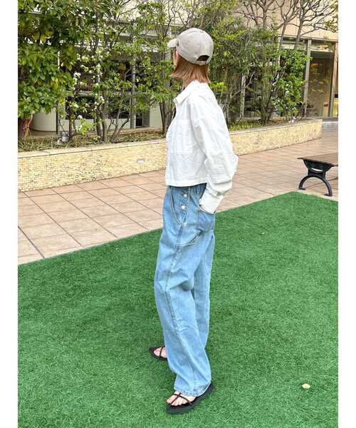 Ungrid（アングリッド）の「ショートデザインシャツ（シャツ/ブラウス・レディース・ピンク/オフホワイト/その他1/イエロー・FREE）」の14枚目の写真