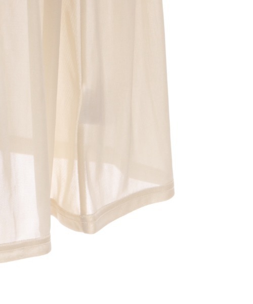 axes femme（アクシーズファム）の「ラッフルフリルキャミワンピース（ワンピース・レディース・ブラック/カーキ/ホワイト/ピンク/グレー・FREE）」の18枚目の写真