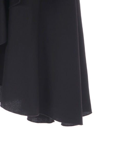 axes femme（アクシーズファム）の「ラッフルフリルキャミワンピース（ワンピース・レディース・ブラック/カーキ/ホワイト/ピンク/グレー・FREE）」の13枚目の写真