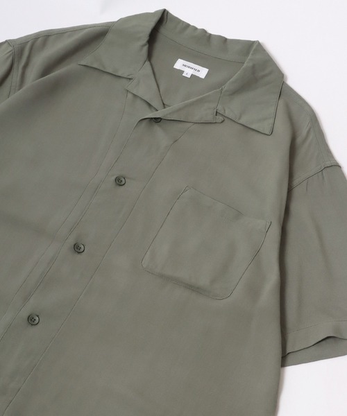 MARUKAWA（マルカワ）の「レーヨンオープンカラー アロハシャツ 総柄/花柄/無地/ヴィンテージ柄 レディース メンズ（シャツ/ブラウス・メンズ・ブラック系その他3/ホワイト系その他/ホワイト系その他3/ブラック系3/ネイビー系/グリーン系その他/ホワイト系その他4/グレー系その他/グレー系その他2/ブラック/ホワイト系その他5/ブルー/ブラウン系その他/ブラック系その他/ネイビー/ブルー系その他/ブラック系4/アイボリー/ブラック系その他7/ブラック系2/カーキ/ホワイト系その他2/グリーン・S/LL/M/L）」の17枚目の写真