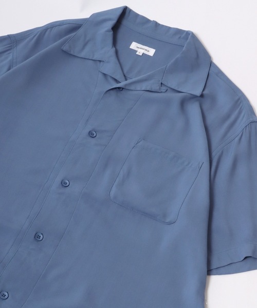 MARUKAWA（マルカワ）の「レーヨンオープンカラー アロハシャツ 総柄/花柄/無地/ヴィンテージ柄 レディース メンズ（シャツ/ブラウス・メンズ・ブラック系その他3/ホワイト系その他/ホワイト系その他3/ブラック系3/ネイビー系/グリーン系その他/ホワイト系その他4/グレー系その他/グレー系その他2/ブラック/ホワイト系その他5/ブルー/ブラウン系その他/ブラック系その他/ネイビー/ブルー系その他/ブラック系4/アイボリー/ブラック系その他7/ブラック系2/カーキ/ホワイト系その他2/グリーン・S/LL/M/L）」の21枚目の写真