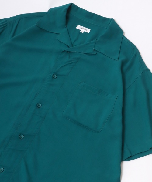 USA ハワイ製 ヴィンテージ 長袖シャツ 総柄マルチカラーカメレオン レーヨン 古着 90s Hawaii製 Paradise Found カジノ 総柄 開襟 レーヨン
