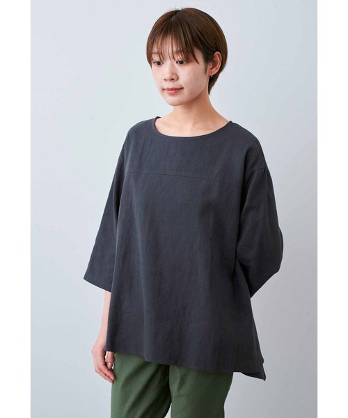 リブ イン コンフォート はまじとコラボ 揺れるヘムラインを