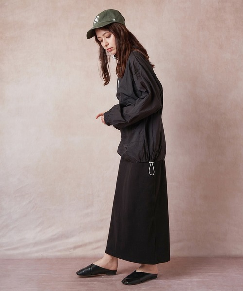 Lull(ルル)の「【Lull / ルル】シアーアノラックパーカー(パーカー・レディース・ホワイト/ブルー/ブラック・ONESIZE)」の10枚目の写真