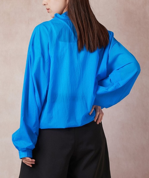 Lull(ルル)の「【Lull / ルル】シアーアノラックパーカー(パーカー・レディース・ホワイト/ブルー/ブラック・ONESIZE)」の12枚目の写真