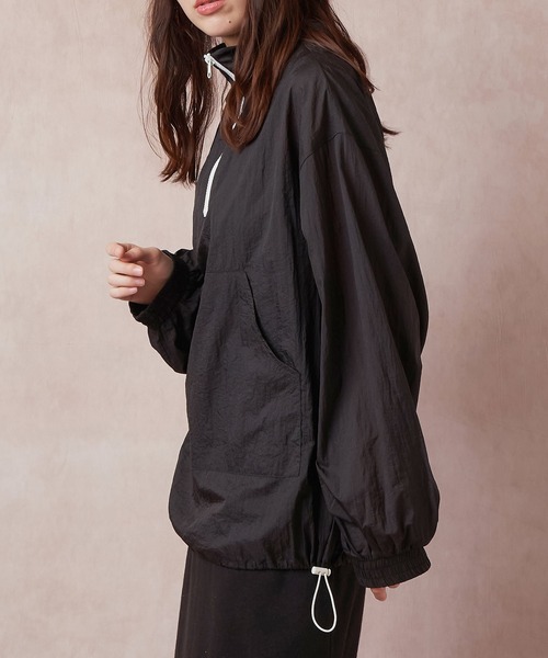 Lull(ルル)の「【Lull / ルル】シアーアノラックパーカー(パーカー・レディース・ホワイト/ブルー/ブラック・ONESIZE)」の13枚目の写真