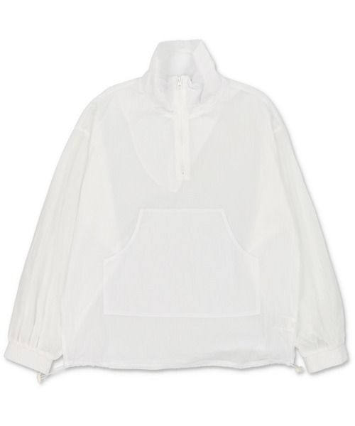 Lull(ルル)の「【Lull / ルル】シアーアノラックパーカー(パーカー・レディース・ホワイト/ブルー/ブラック・ONESIZE)」の16枚目の写真