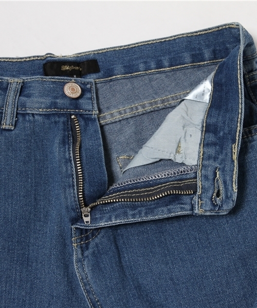 WEGO（ウィゴー）の「WEGO/ フリンジデニムパンツ（デニムパンツ・レディース・ライトインディゴブルー/インディゴブルー・MEDIUM/LARGE）」の13枚目の写真