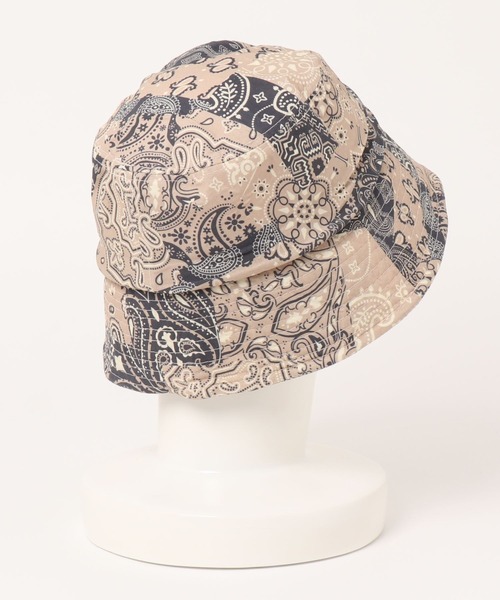 improves（インプローブス）の「バンダナペイズリー柄 バケットハット（ハット・メンズ・ブルー/グリーン/グレイッシュベージュ/イエロー・FREE）」の5枚目の写真