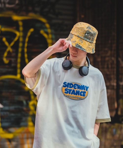 improves（インプローブス）の「バンダナペイズリー柄 バケットハット（ハット・メンズ・ブルー/グリーン/グレイッシュベージュ/イエロー・FREE）」の13枚目の写真